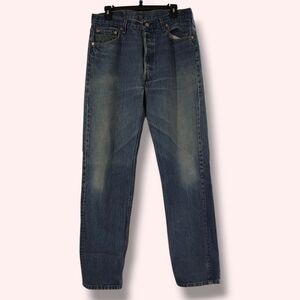 Levi's 501 Men's Straight Blue Jeans